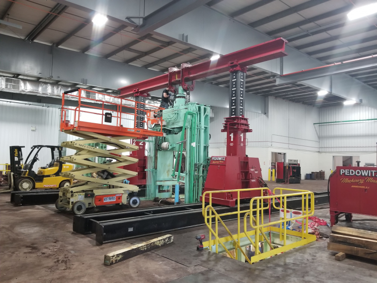 Read more about the article Hitachi Press 90,000 pounds New Jersey Riggers