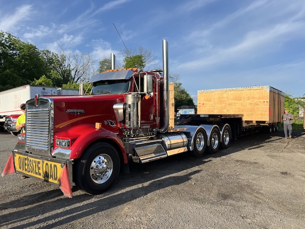 Pedowitz Machinery Movers Trucking Rigging Company Hauling Oversize Press New Jersey 6