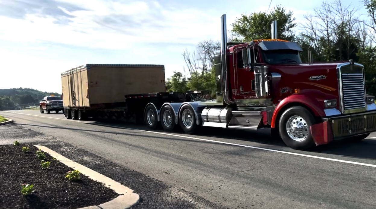 Pedowitz Machinery Movers Trucking Rigging Company Hauling Oversize Press New Jersey 9a
